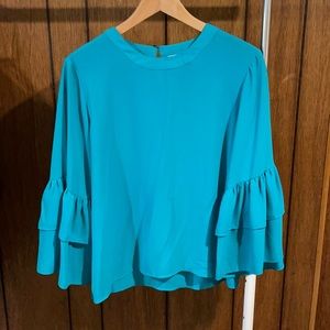 Ruffled Sleeve Blouse